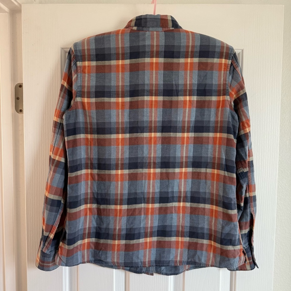 Patagonia Heywood Flannel Shirt Size 6 - Picture 7 of 11